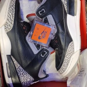 Jordan 3 Black cements & Jordan 2.5 Black cements